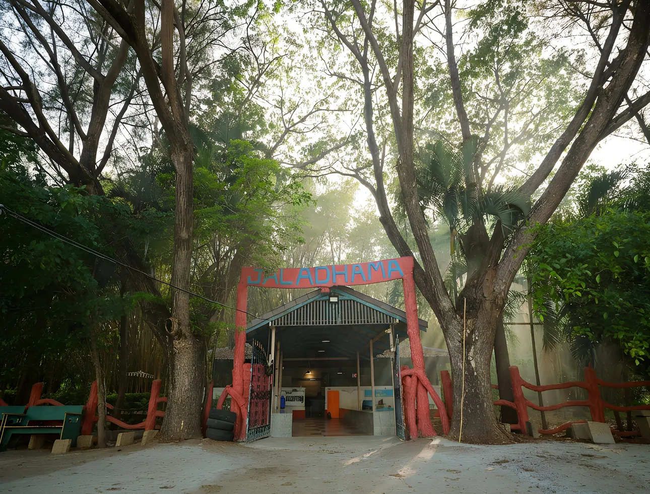 eco-friendly resort Karnataka Jaladhama cottages
